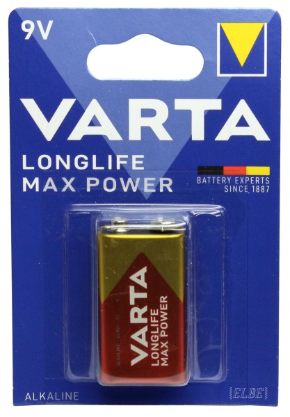 9V-BLOCK Max Power/Longlife