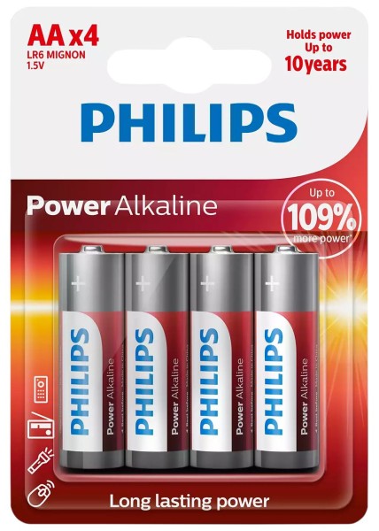 Batterie AA MIGNON Longlife 4er-Packung