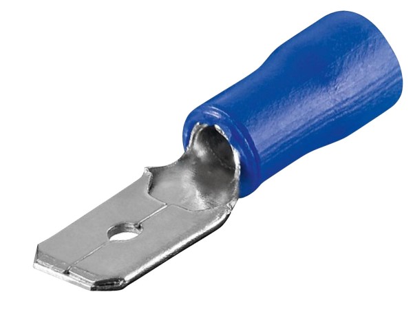 FLACHSTECKER BLAU 4,8mm