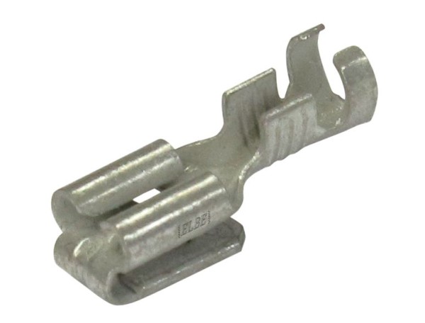 FLACHSTECKER-DOPPELBUCHSE 4,8mm